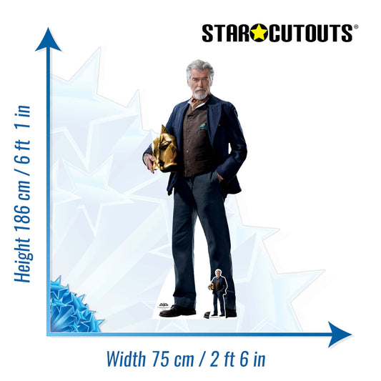 SC4173 Doctor Fate/ Kent Nelson Pierce Brosnan Black Adam Cardboard Cut Out Height 186cm