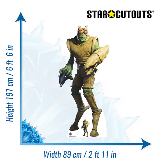 SC4404 Wrarth Doctor Who Cardboard Cut Out Height 197cm
