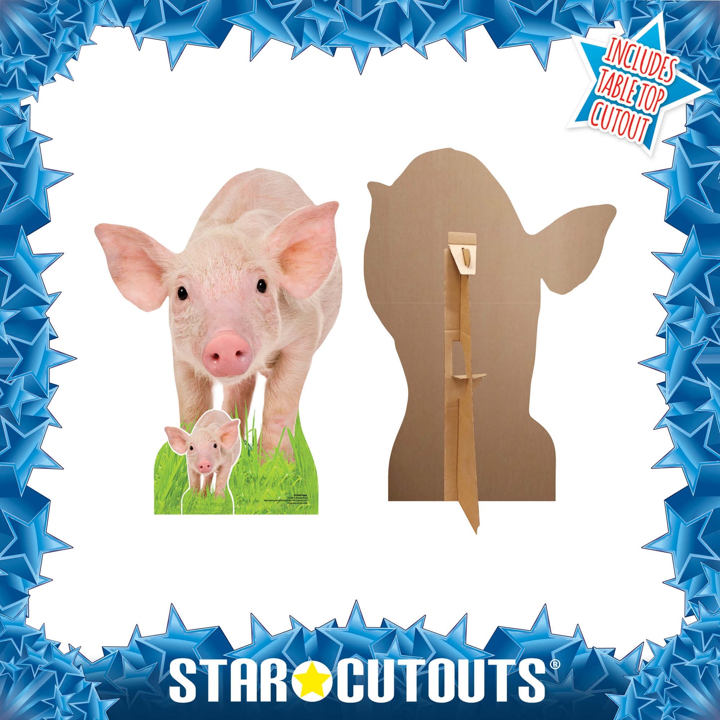 SC4569 Piglet Cardboard Cut Out Height 85cm