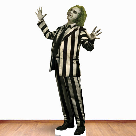 SC4667 Beetlejuice Michael Keaton Beetlejuice Beetlejuice Cardboard Cutout Height 178.00cm