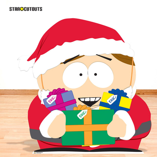 SC4700 South Park Cartman as Santa Cardboard Cut Out Height 95cm