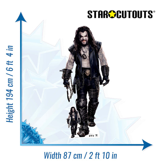 SC4931 Lobo Jason Momoa Supergirl 2026 Cardboard Cutout Height 194cm