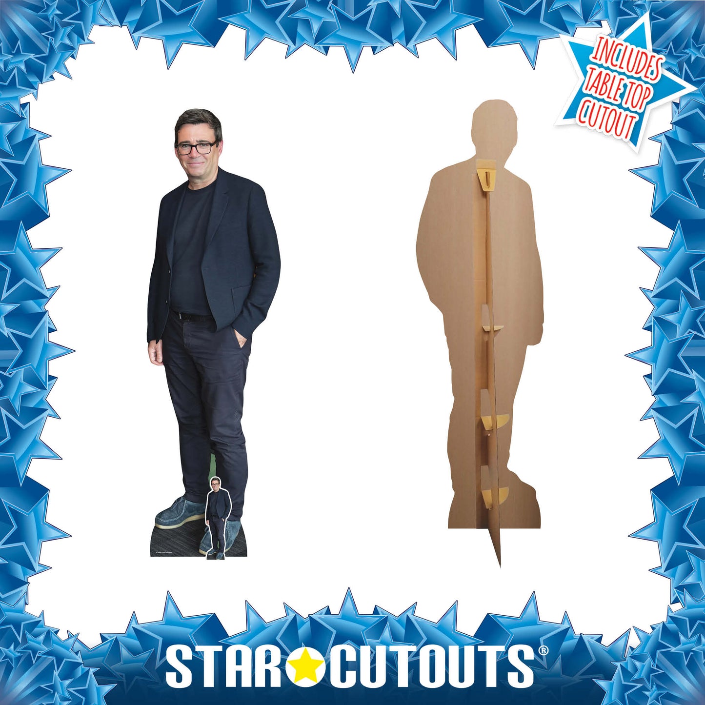 SC4960 Andy Burnham Lifesize Cardboard Cutout Height 179cm