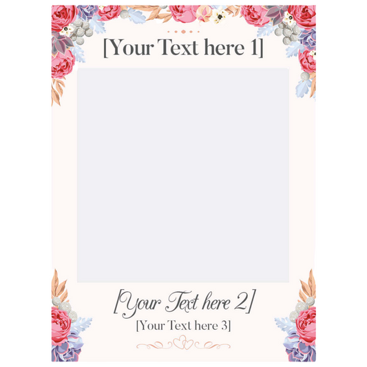 SF005 Selfie Frame Wedding & Props Regular Size Height 79.5 cm