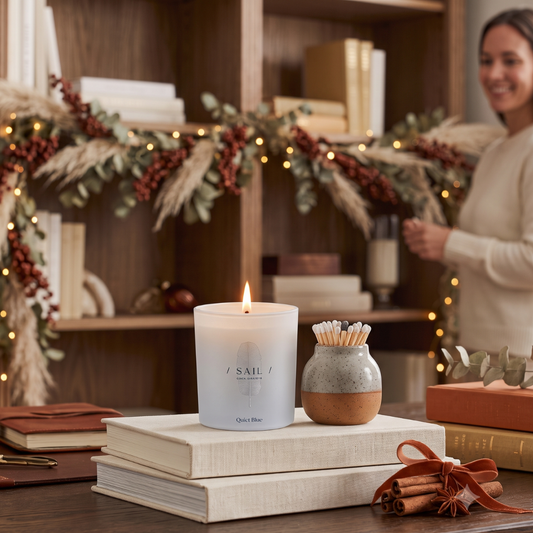Sail to Sicily / Neroli + Petitgrain Wellbeing Candle / 300ml