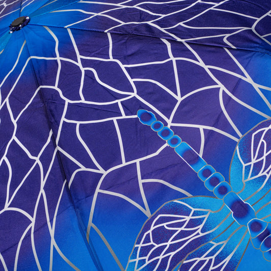 StormKing Folding Nature Collection Stained Glass Dragonfly