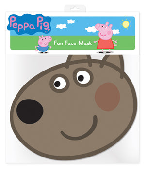 SMP120 Danny Dog Peppa Pig Six Pack Cardboard Face Masks With Tabs and Elastic