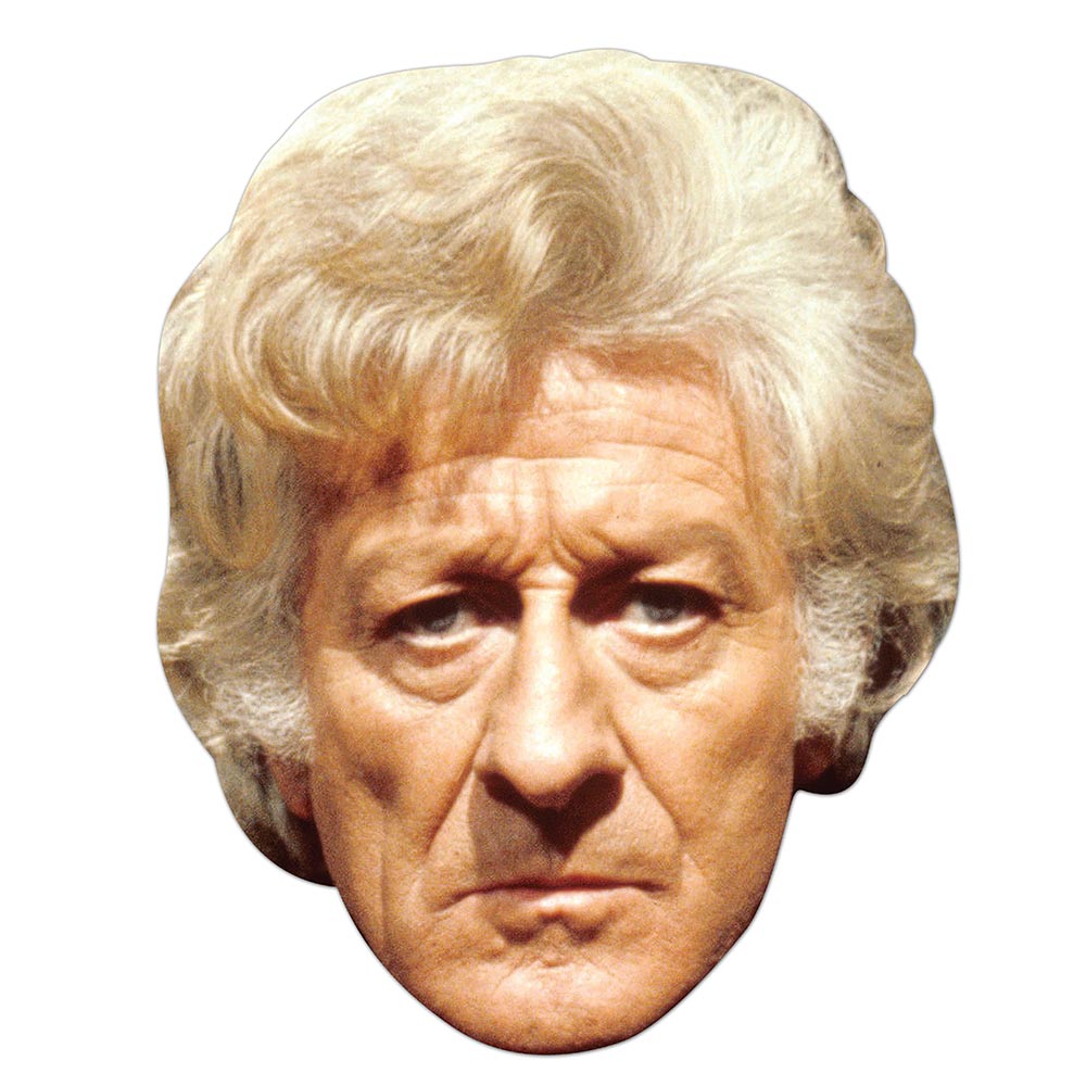 SM121 The Third Doctor Doctor Who Single Face Mask