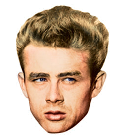 SM142 James Dean Rebel Hollywood & Music Single Face Mask