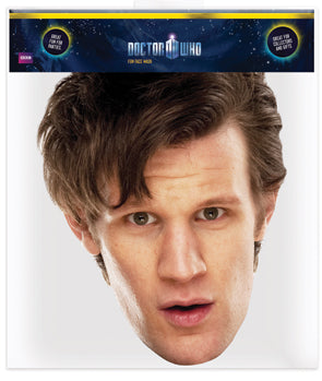 SM23 11th Doctor Matt Smith Doctor Who Single Face Mask
