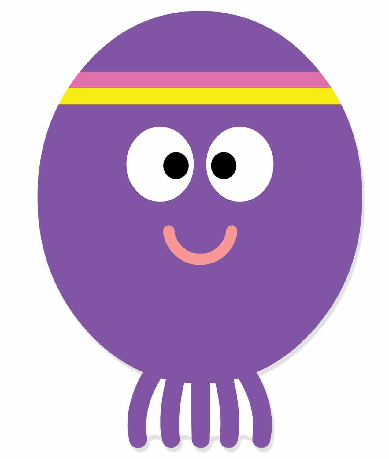 SM283 Betty Hey Duggee Single Face Mask
