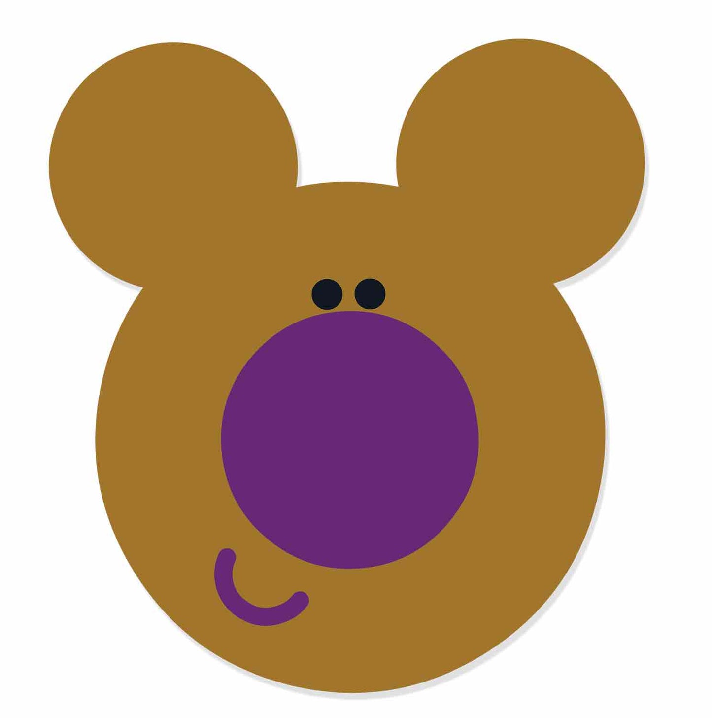 SM285 Norrie Hey Duggee Single Face Mask