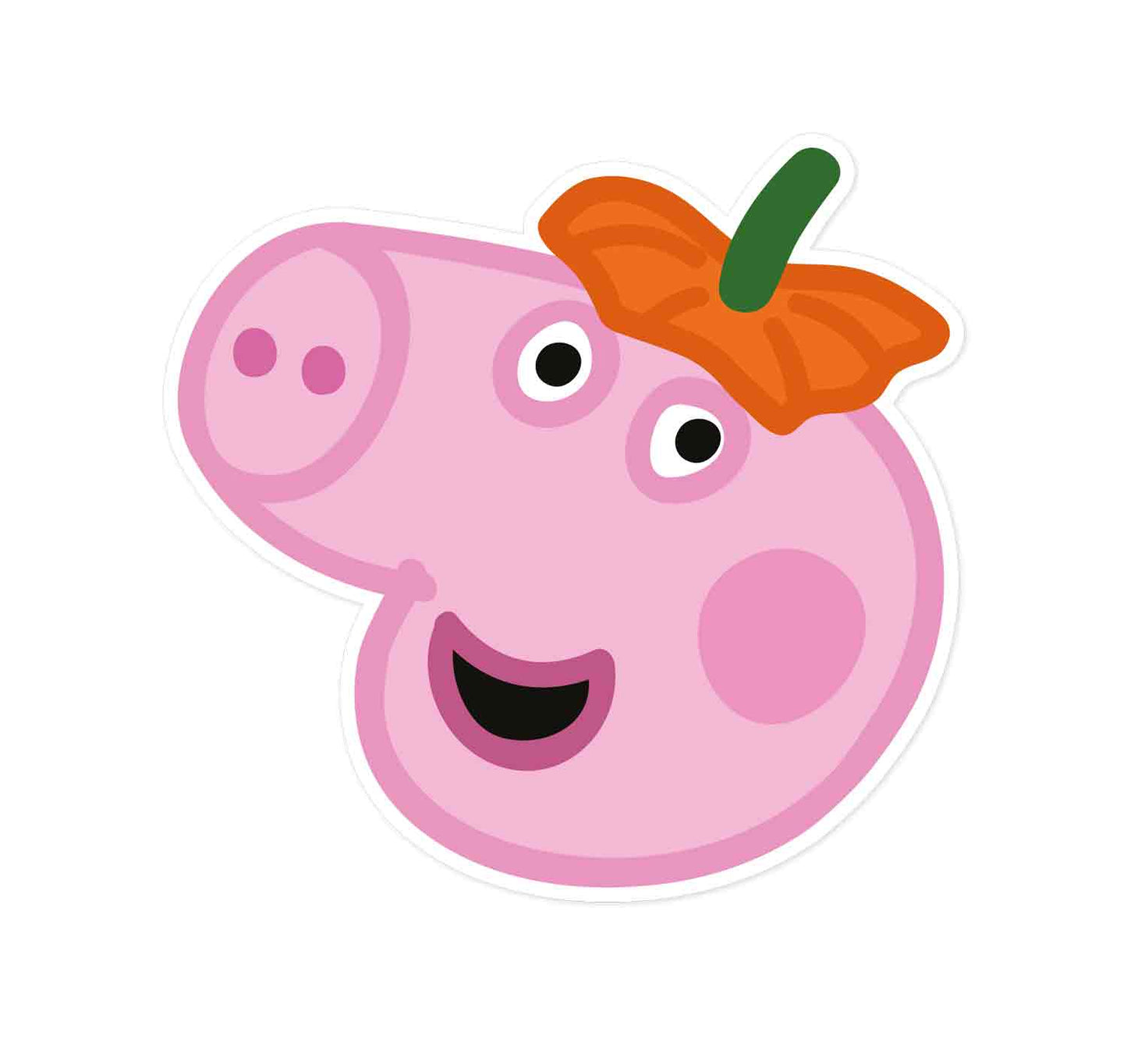 SM306 George Pig Halloween Peppa Pig Single Face Mask