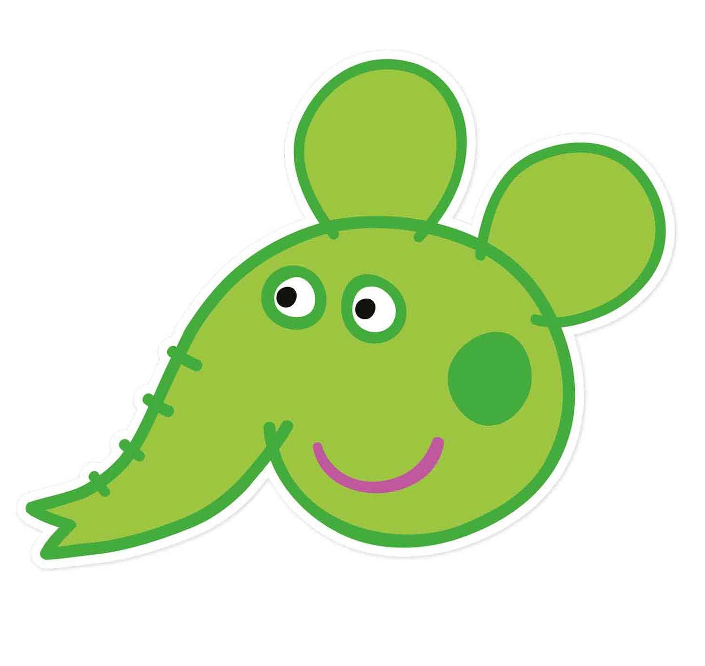 SM307 Emily Elephant Halloween Peppa Pig Single Face Mask