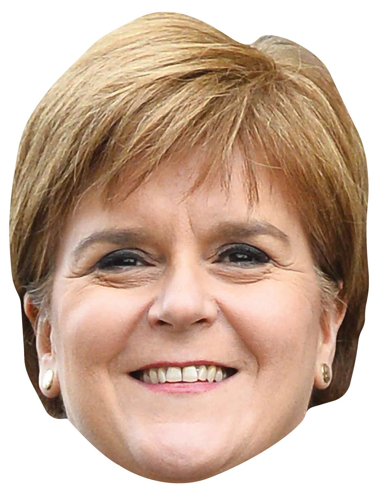 SM348 Nicola Sturgeon Politician Single Face Mask