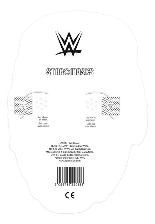 SM400 Hulk Hogan WWE Single Face Mask