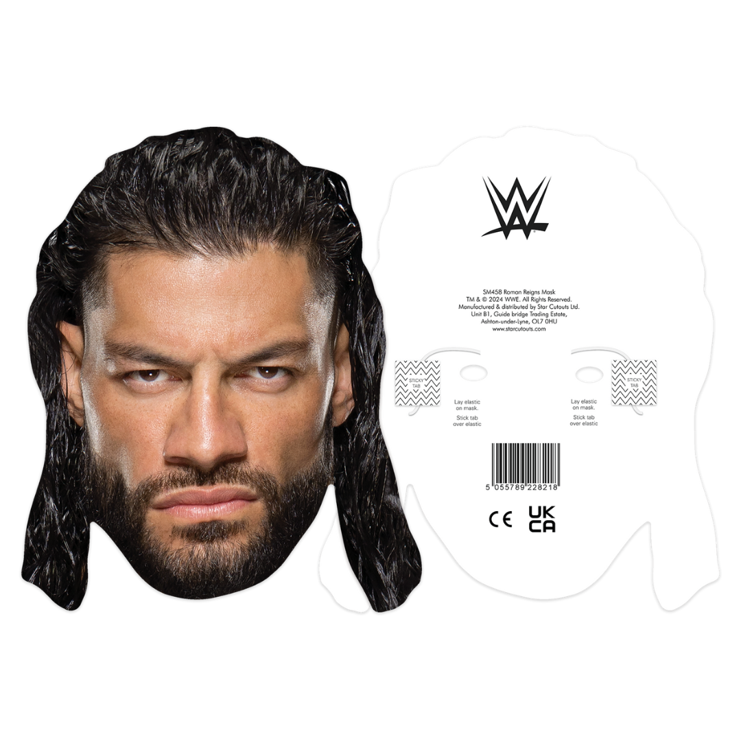 SM458 Roman Reigns Mask WWE Single Face Mask