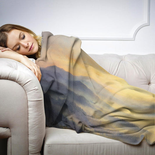 Dawn's Embrace Mountain Blanket