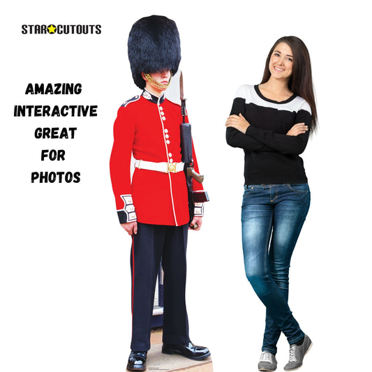 SC4063 Buckingham Palace Guard Cardboard Cut Out Height 194cm