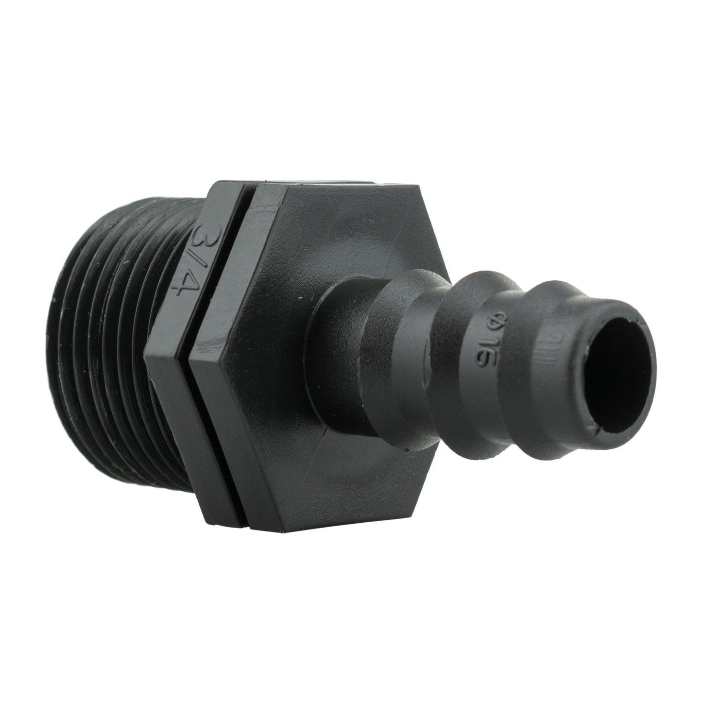 Hose Connector Lime with In-Line BSPF Valve and 16mm Barbed Straight