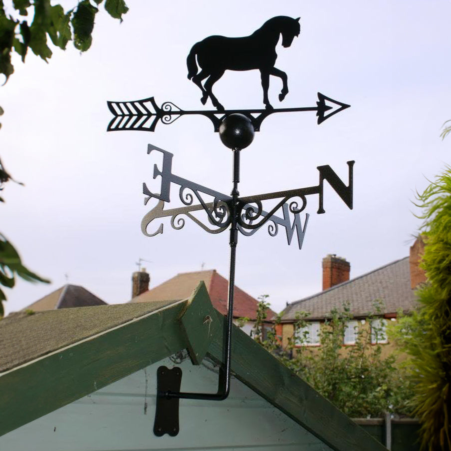PoppyForge Horse Weathervane - British Made
