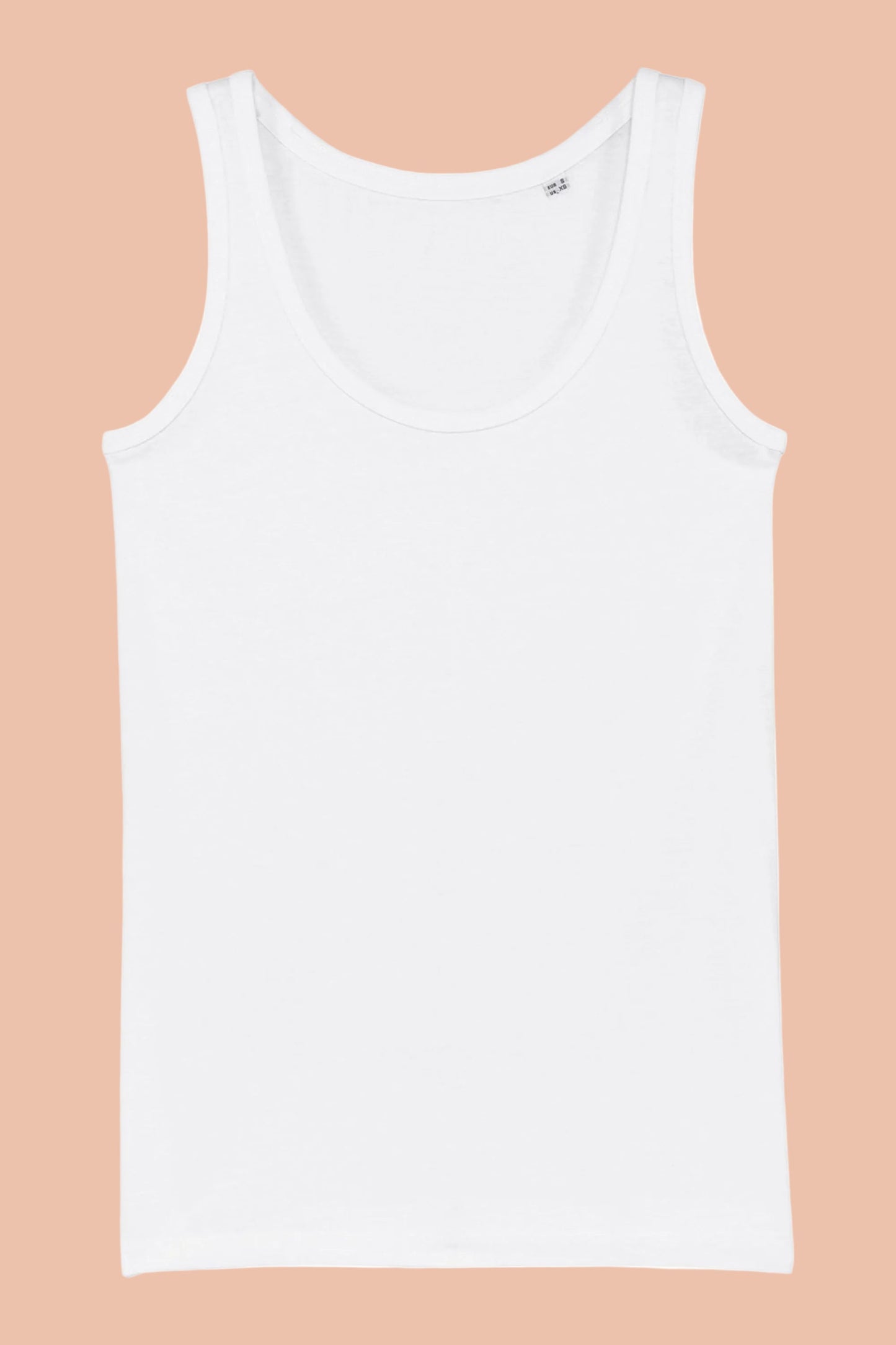SUNDAZE Organic Cotton Fitted Tank Top