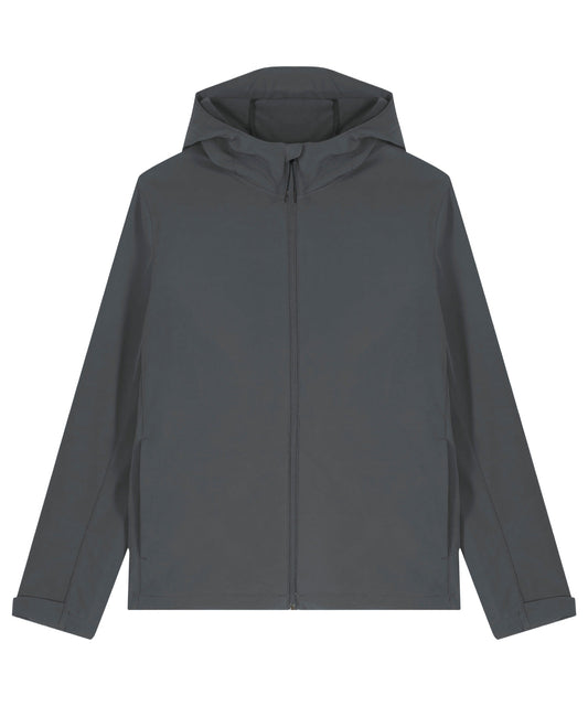 Recycled Polyester Hooded Softshell Jacket