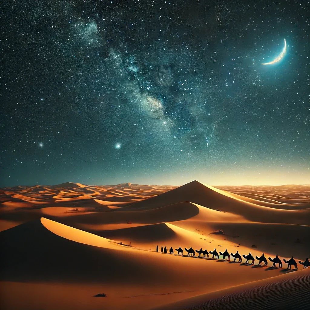 Sahara Nightscape Canvas