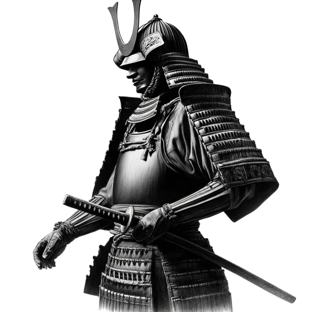 Samurai Stance Canvas