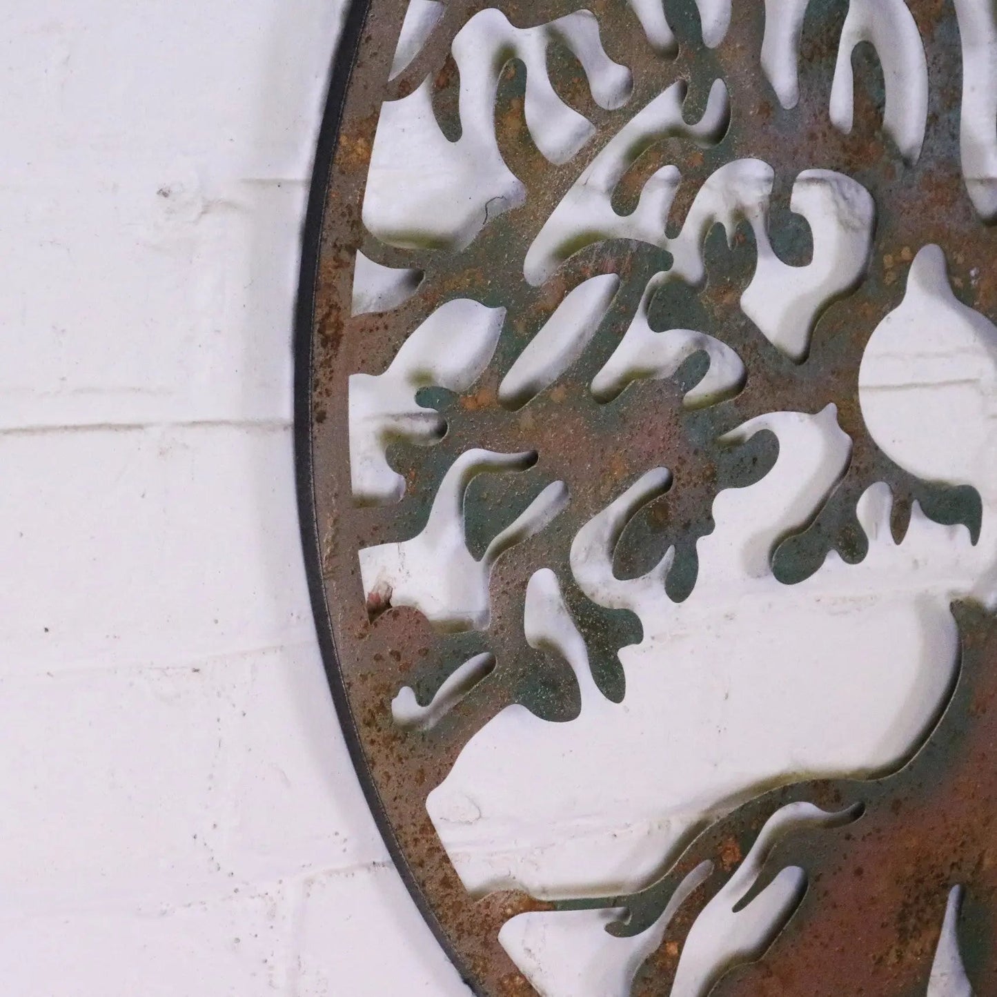 Sarvani Tree Metal Garden Wall Art 80cm