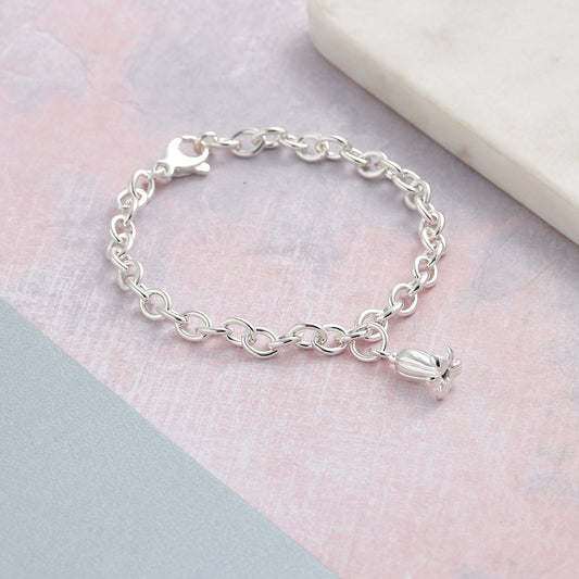 Bluebell Silver Charm Bracelet