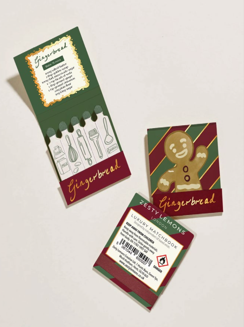 Gingerbread Matchbook