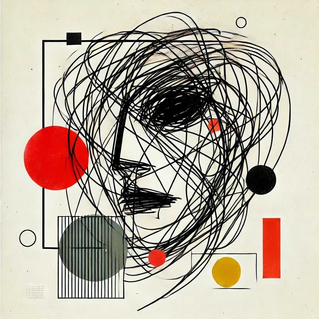 Scribble Symphony Canvas