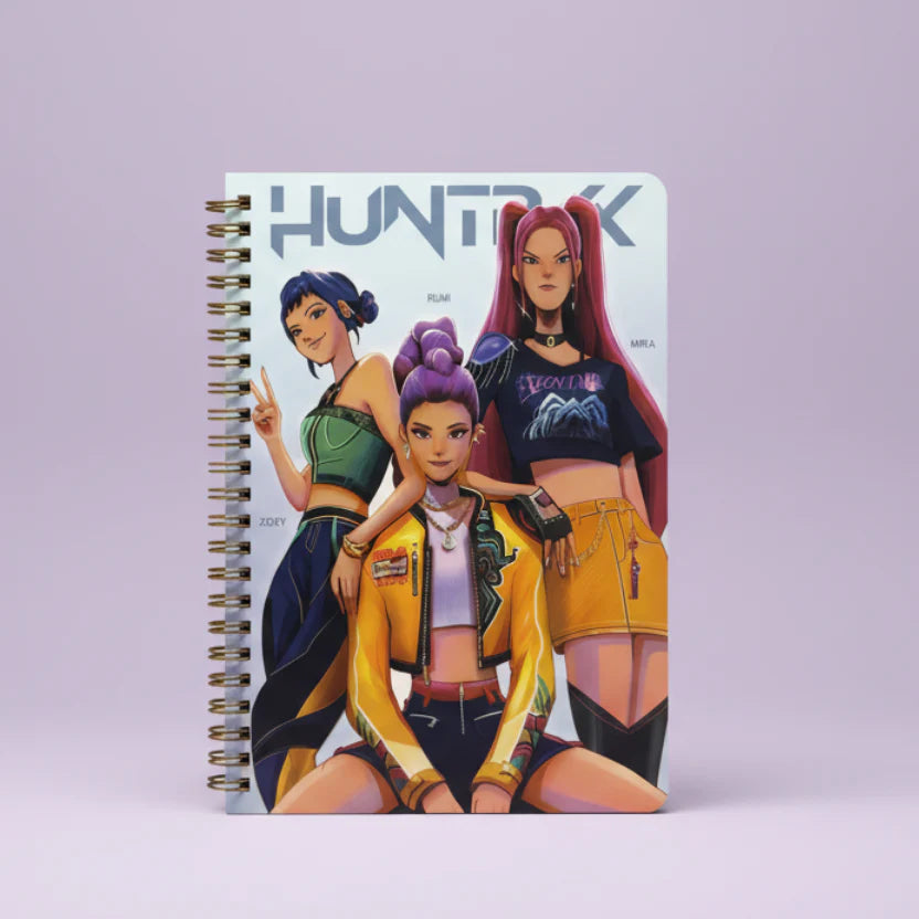 Kpop Demon Hunters A5 Loose Leaf Notebook