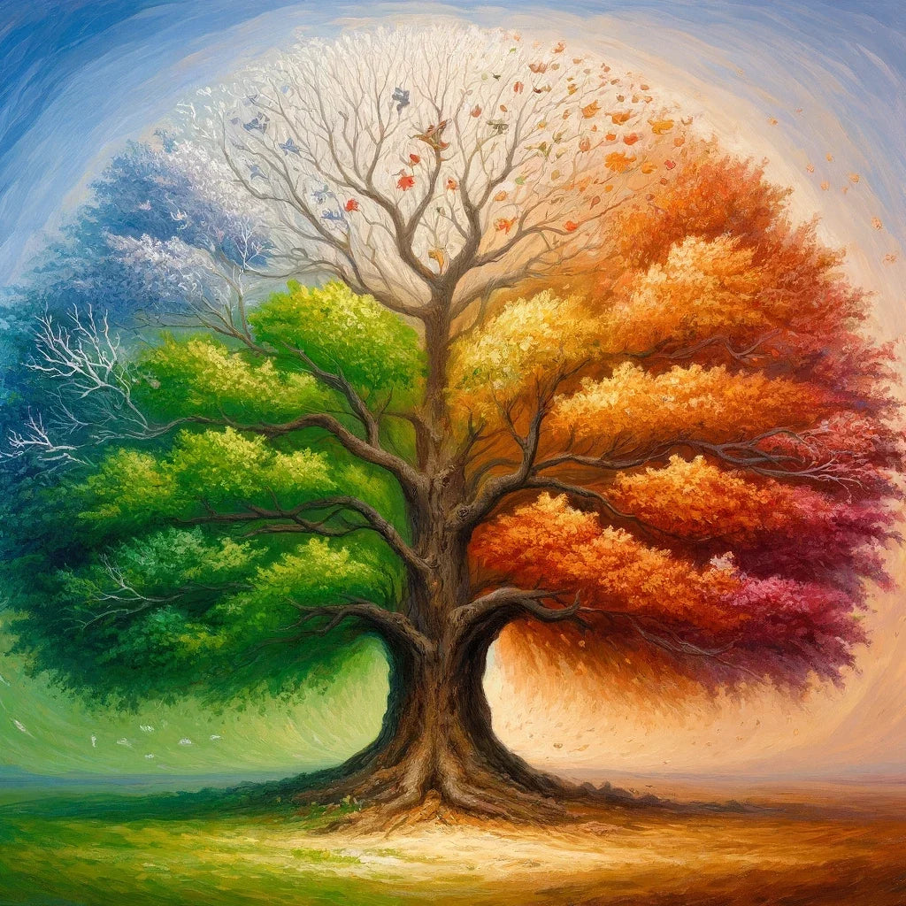 Seasons in Harmony Canvas