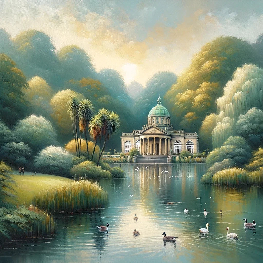 Liverpool Sefton Park Serenity Canvas