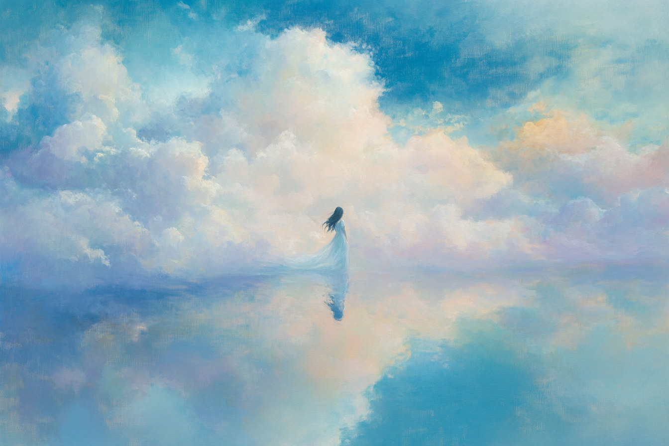Serene Cloud Dream Canvas