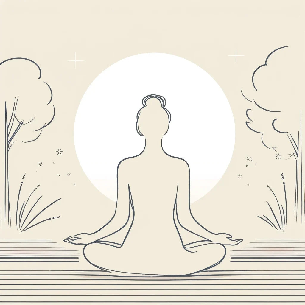 Serene Meditation Canvas