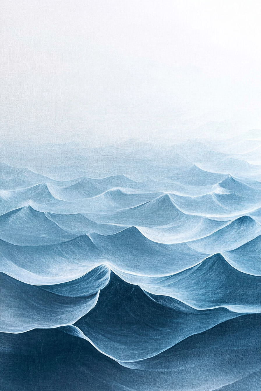 Serene Waves Canvas
