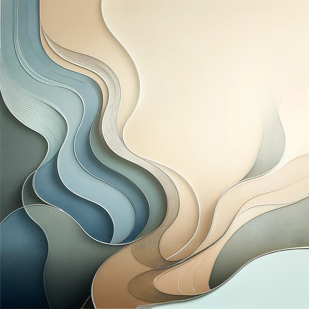 Serenity Shapes Cotton Cushion