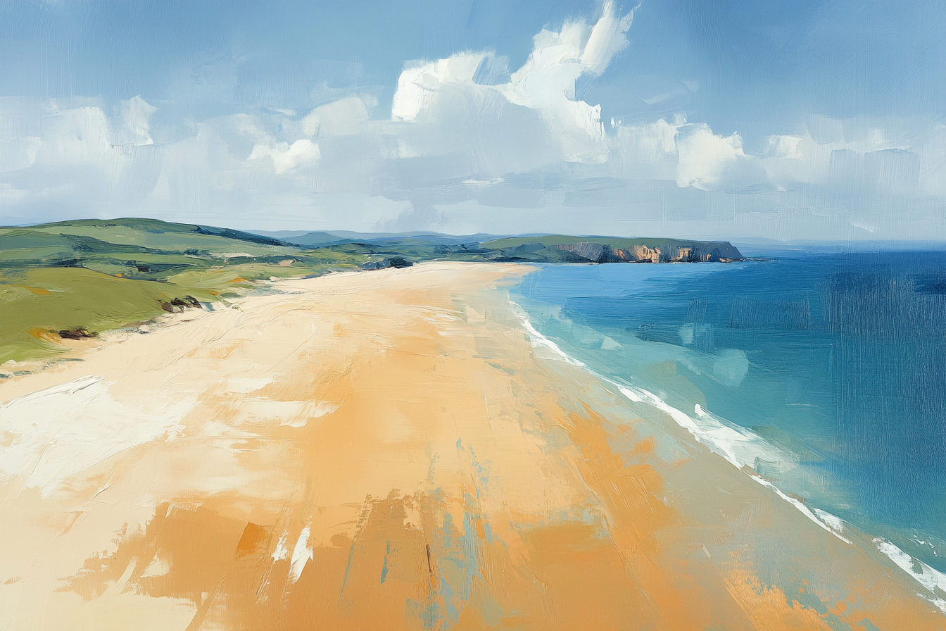 Serenity Shoreline Canvas