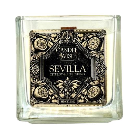 Sevilla Large Scented Candle | Citrusy & Refreshing