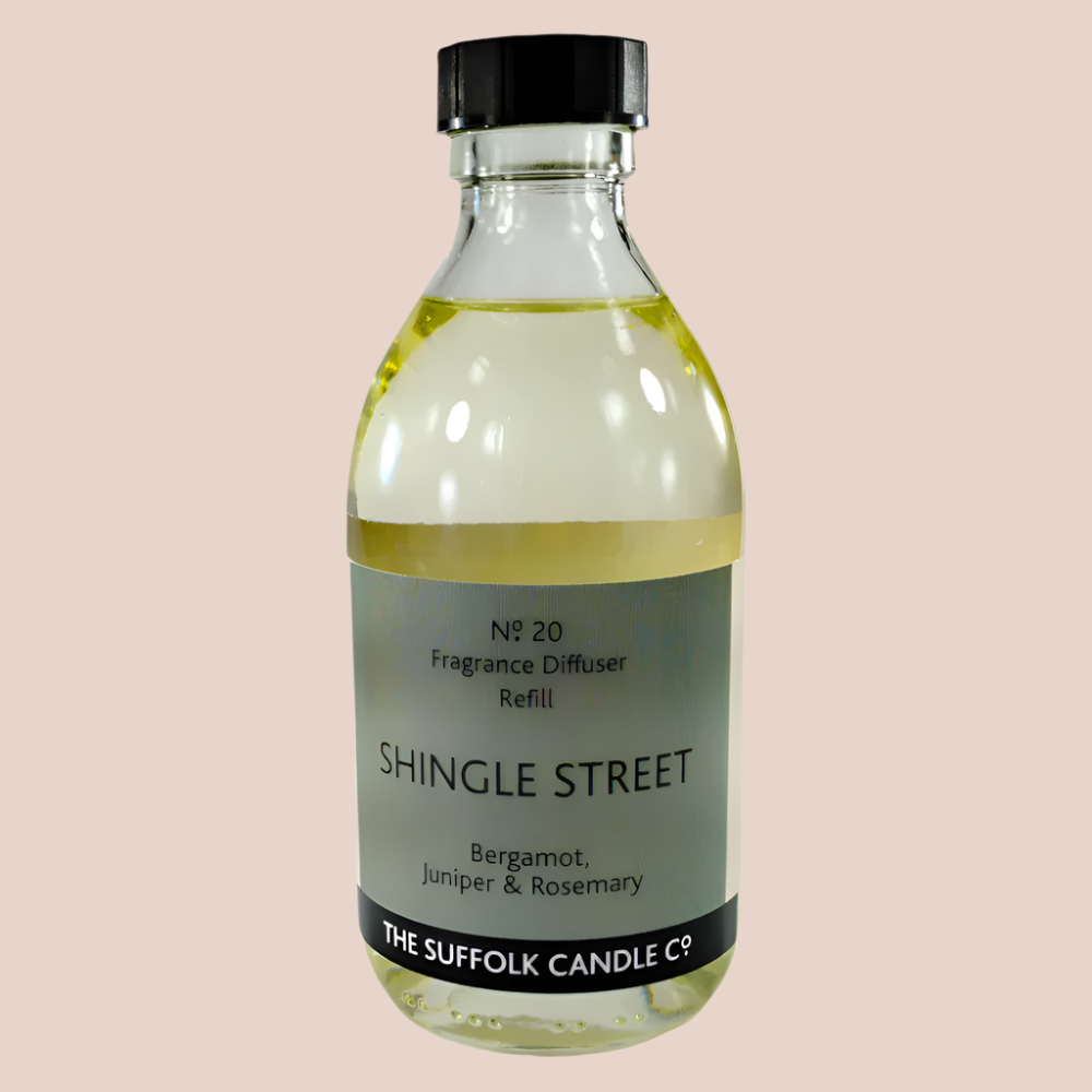 SHINGLE STREET - Bergamot, Juniper and Rosemary - Diffuser oil refill - 250ml
