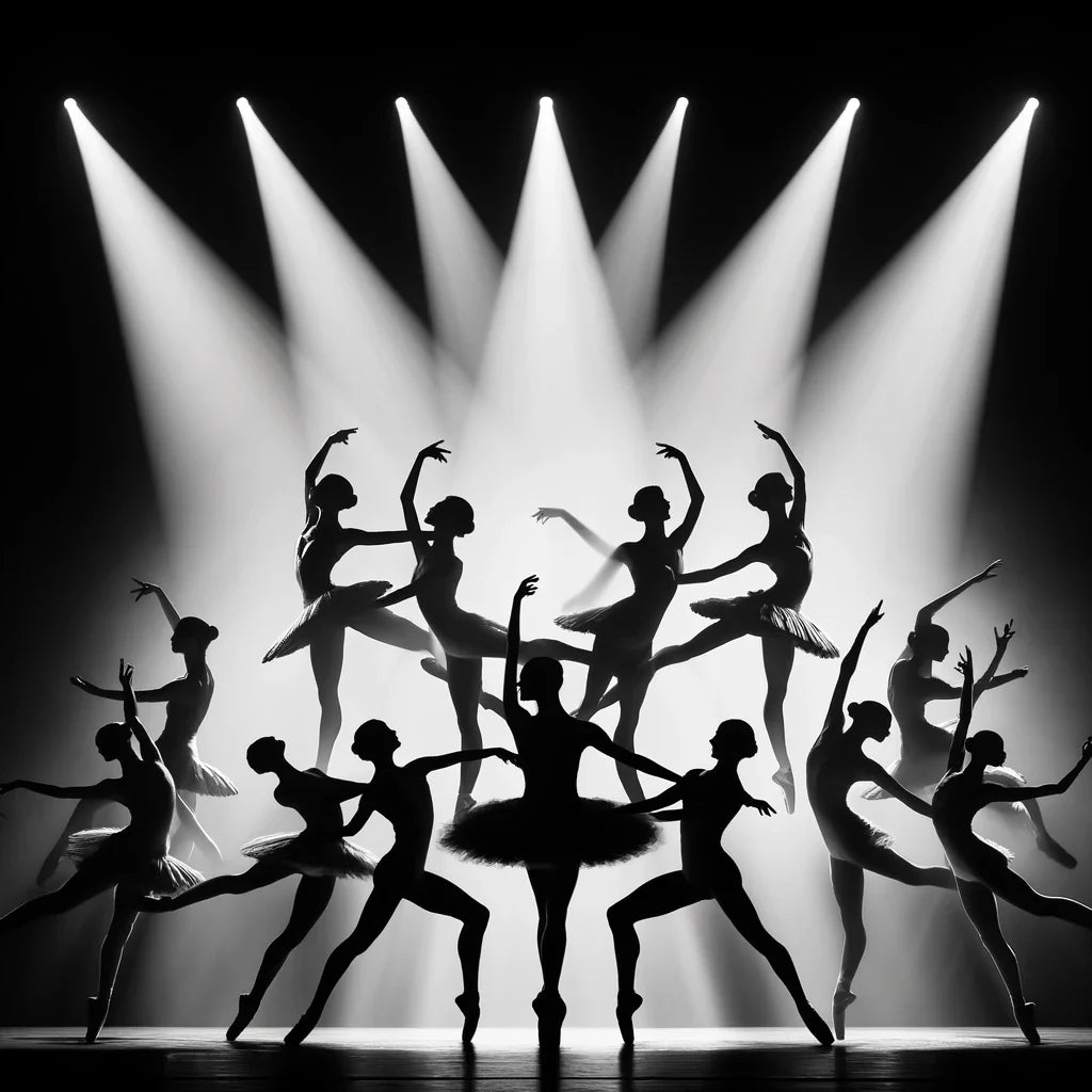 Silhouette Ballet Canvas