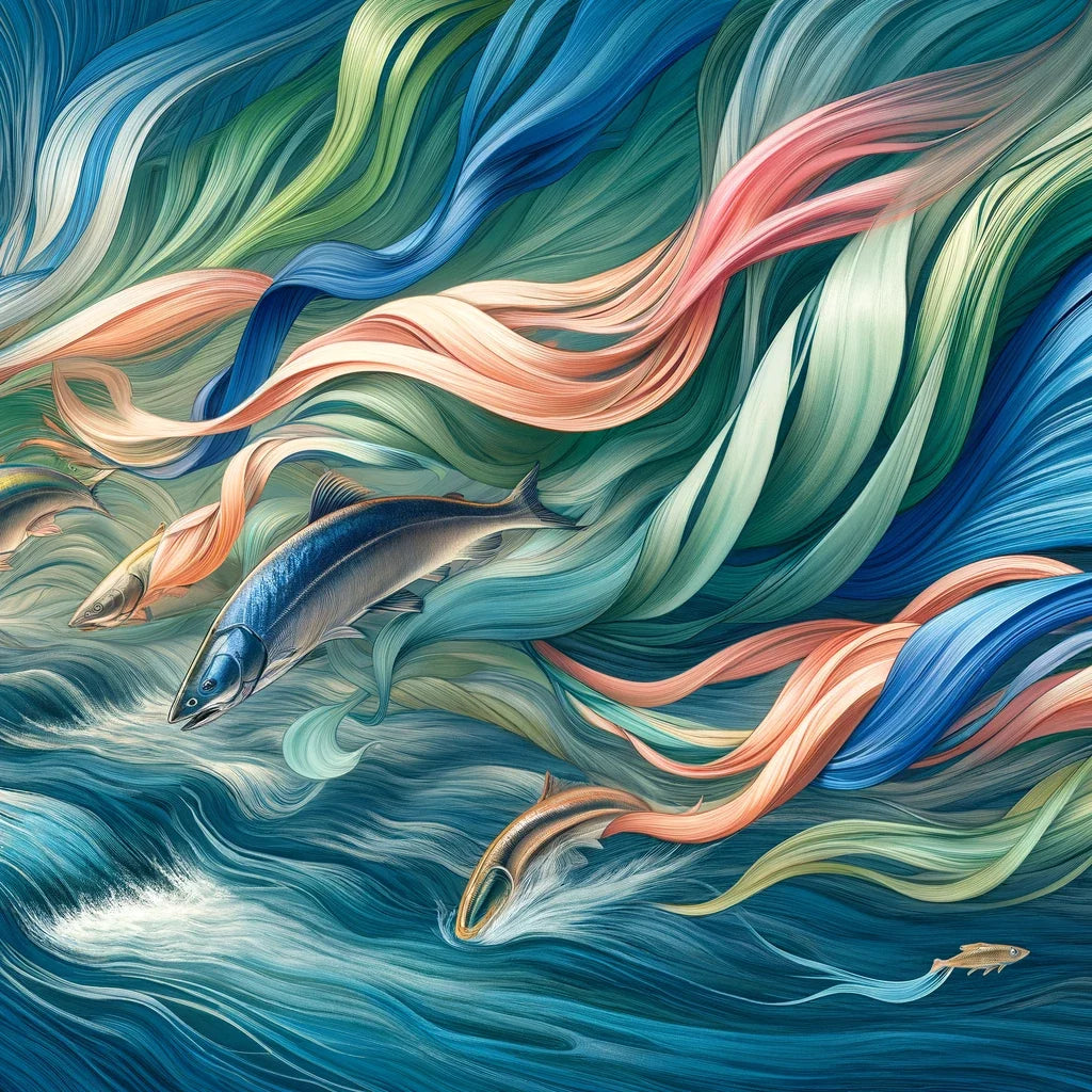 Silken River Canvas