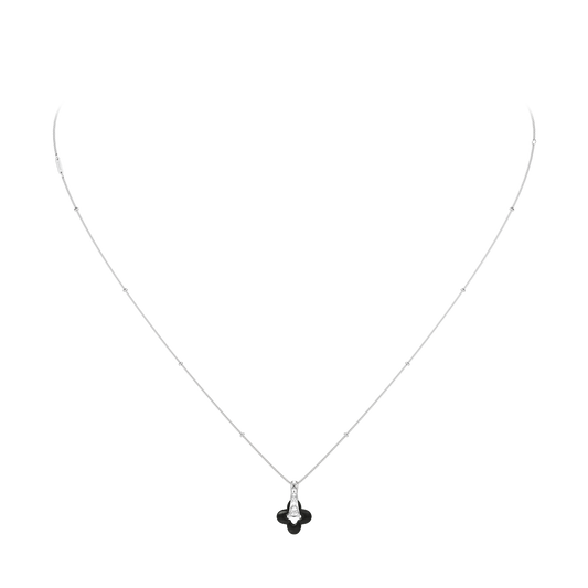 Silver Clover Necklace