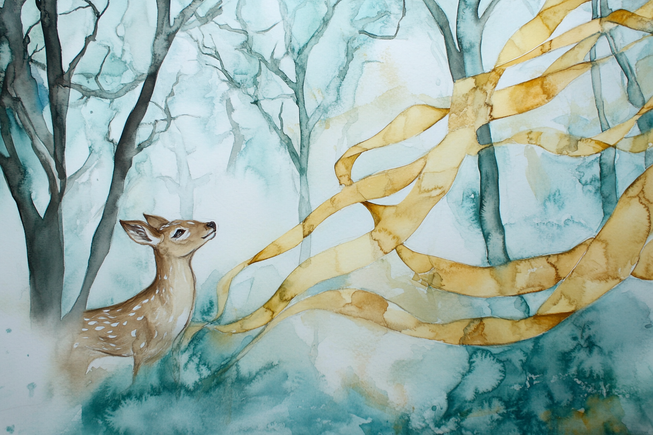 Singing Doe Canvas