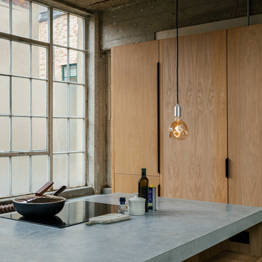 Voronoi I Pendant Light in Stainless Steel
