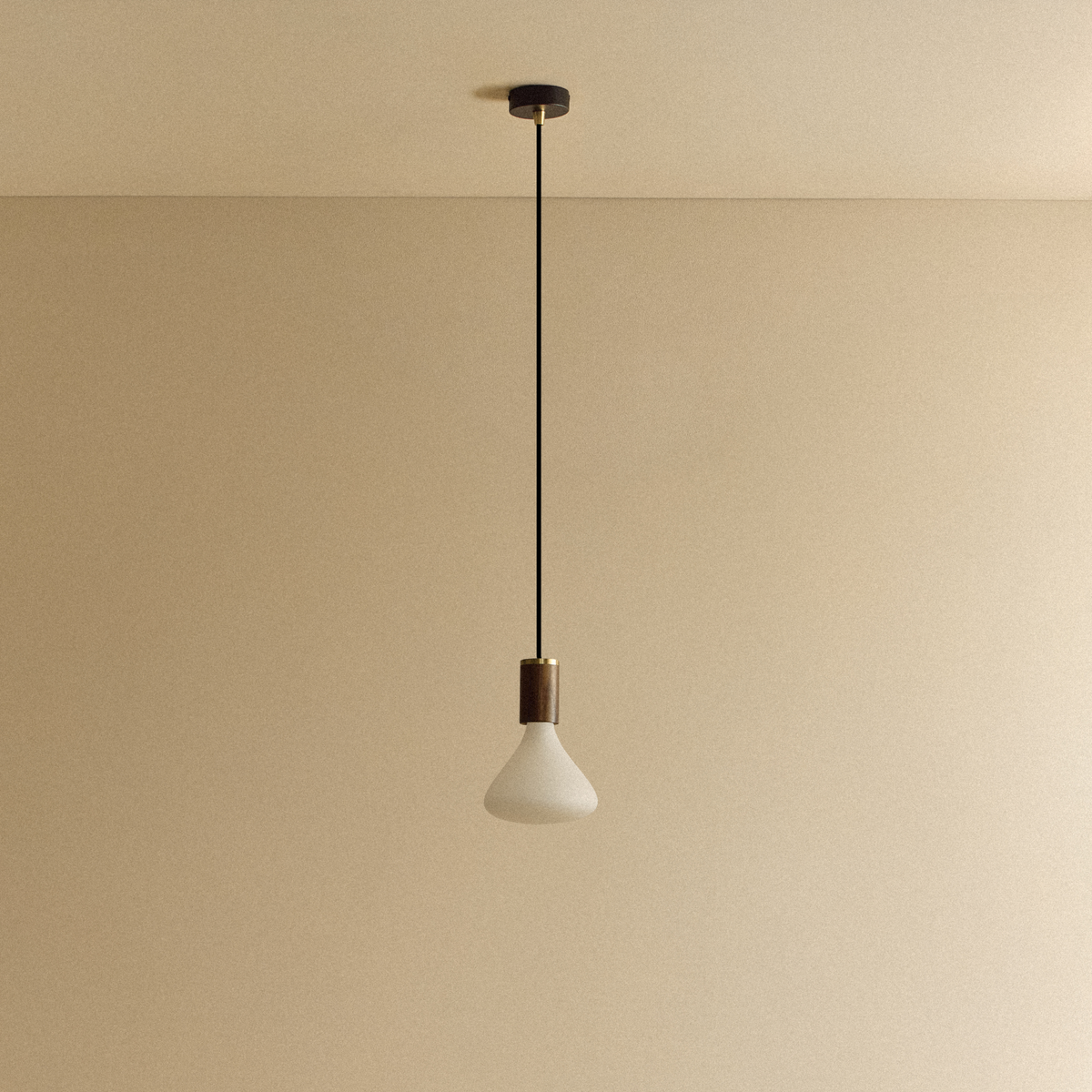 Noma Pendant Light in Walnut