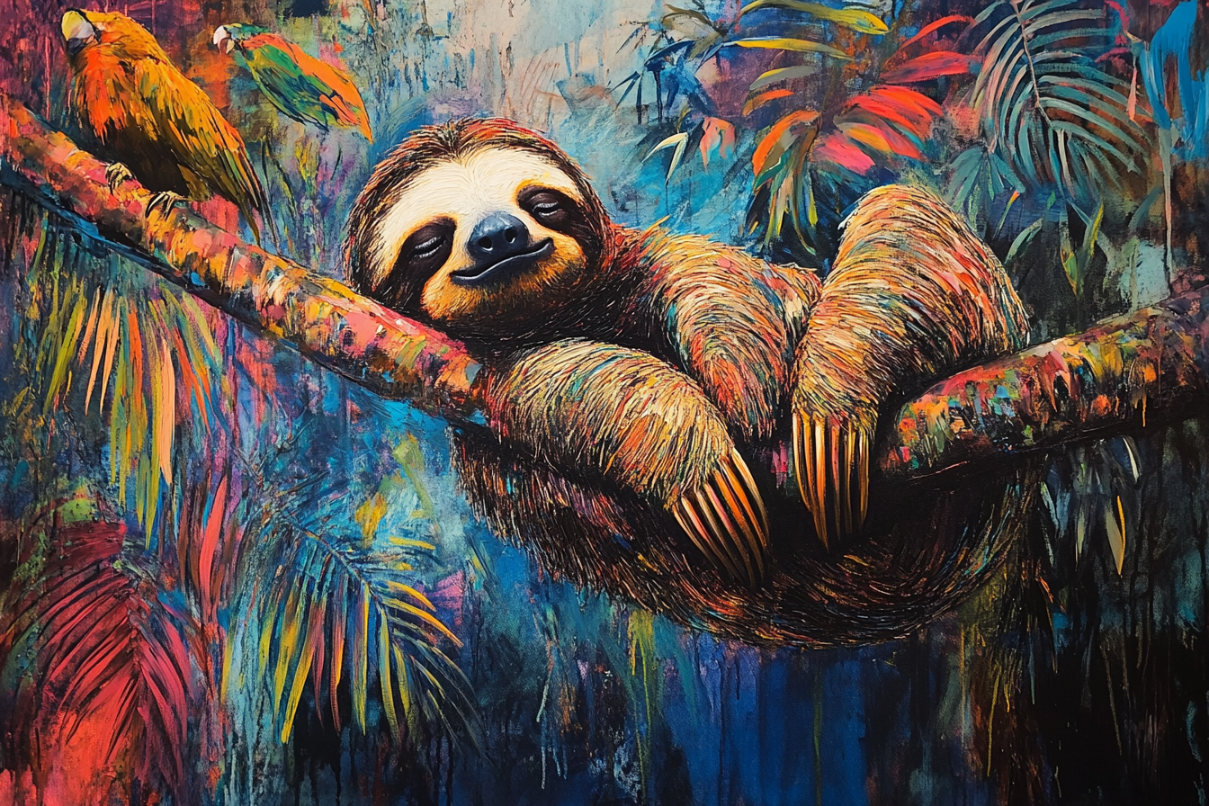 Sloth Serenity Blanket